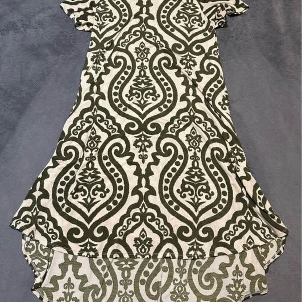 42 Pops Women's Flowy High-Low Dress W/ Pockets